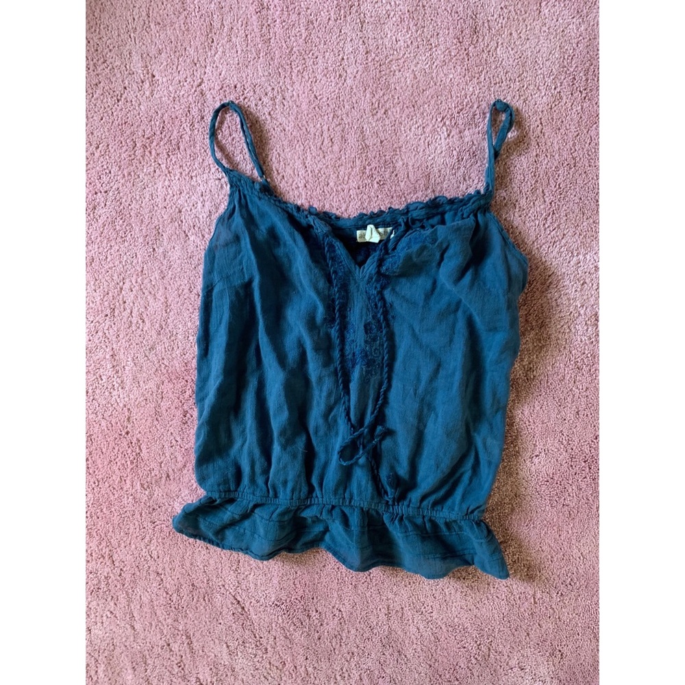 Blue Aeropostale detailed blouse